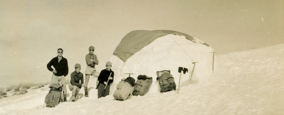 OTC Snowcaving Trip to the Kakanui's (1950's)